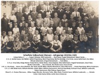 b127 - Schulfoto Volksschule Ellensen - Jahrgaenge 1914 bis 1923